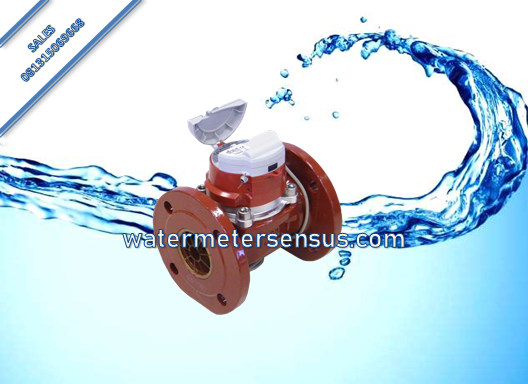 Water meter Sensus WP-Dynamic air panas Size 1 1/2inch – Jual Water meter Sensus DN40 – Hot Water meter 130derajat – Distributor Water meter Sensus